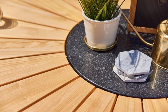 Hartman Provence Ronde Tuintafel 150 Cm - Natural Teak