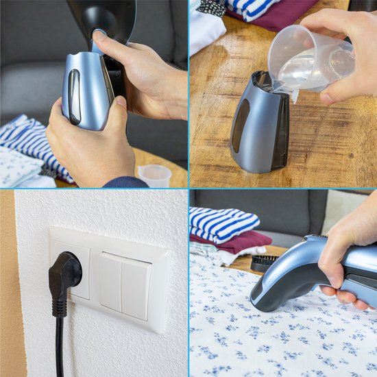 Ølven Kledingstomer - Handstomer - Stoomapparaat Kleding - Blauw