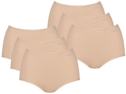 Sloggi Pure Comfort H Maxi Slip - 3-pack - maat S - Skin