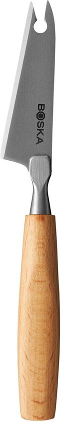 Boska Kaasmessenset Amigo Small – Kaasmesjes - Set van 5 – Voor Elke Kaassoort – Non-stick – Ergonomisch – RVS en Beukenhout