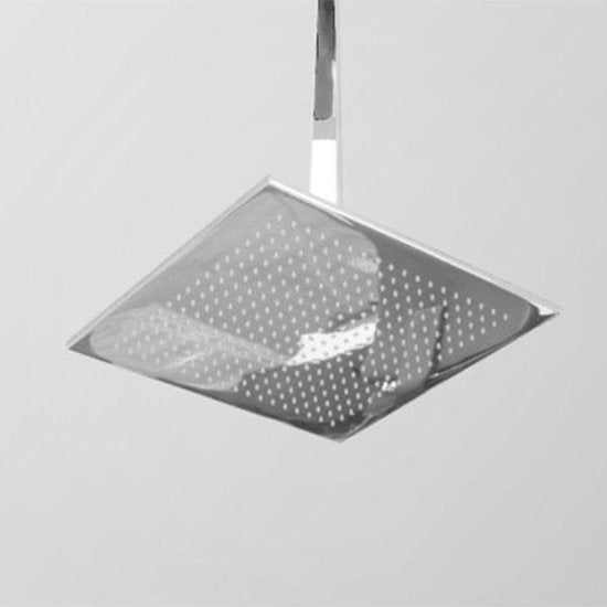 Regendouche Brauer Nurnberg Plafond 50cm Vierkant Chroom
