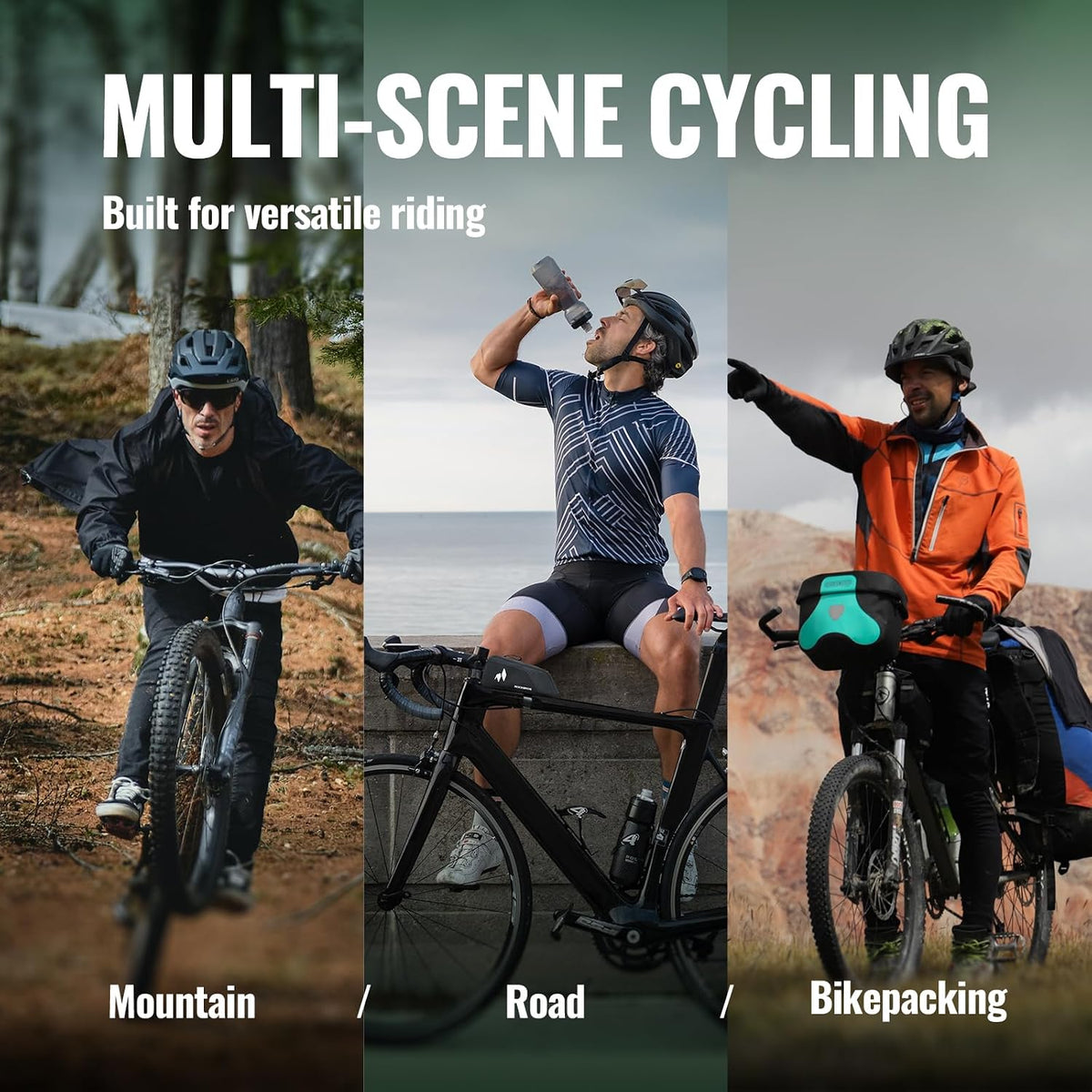 Nextcover Bikepacking Bovenbuistas - 0,8L - Schroefbaar - Zwart