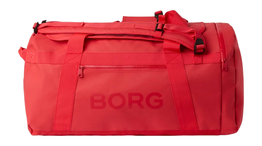 Björn Borg Duffle Bag 55L Sporttas - Samba Rood - 62 x 32 x 30 cm