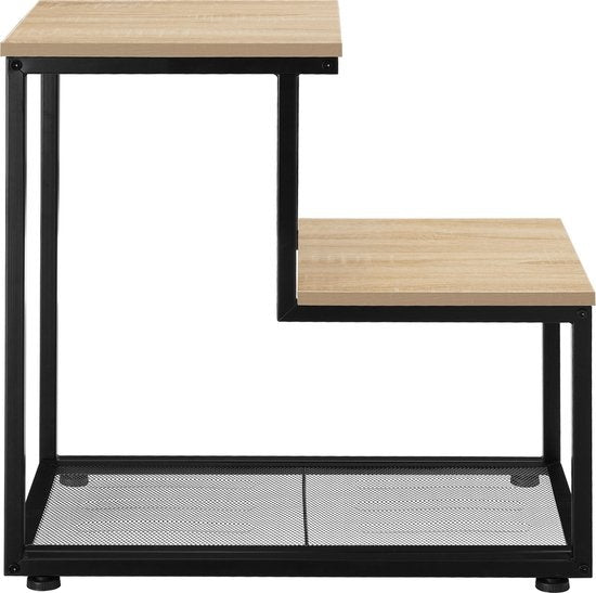 tectake -Bijzettafel Halifax - salontafel - industrial light - 404272