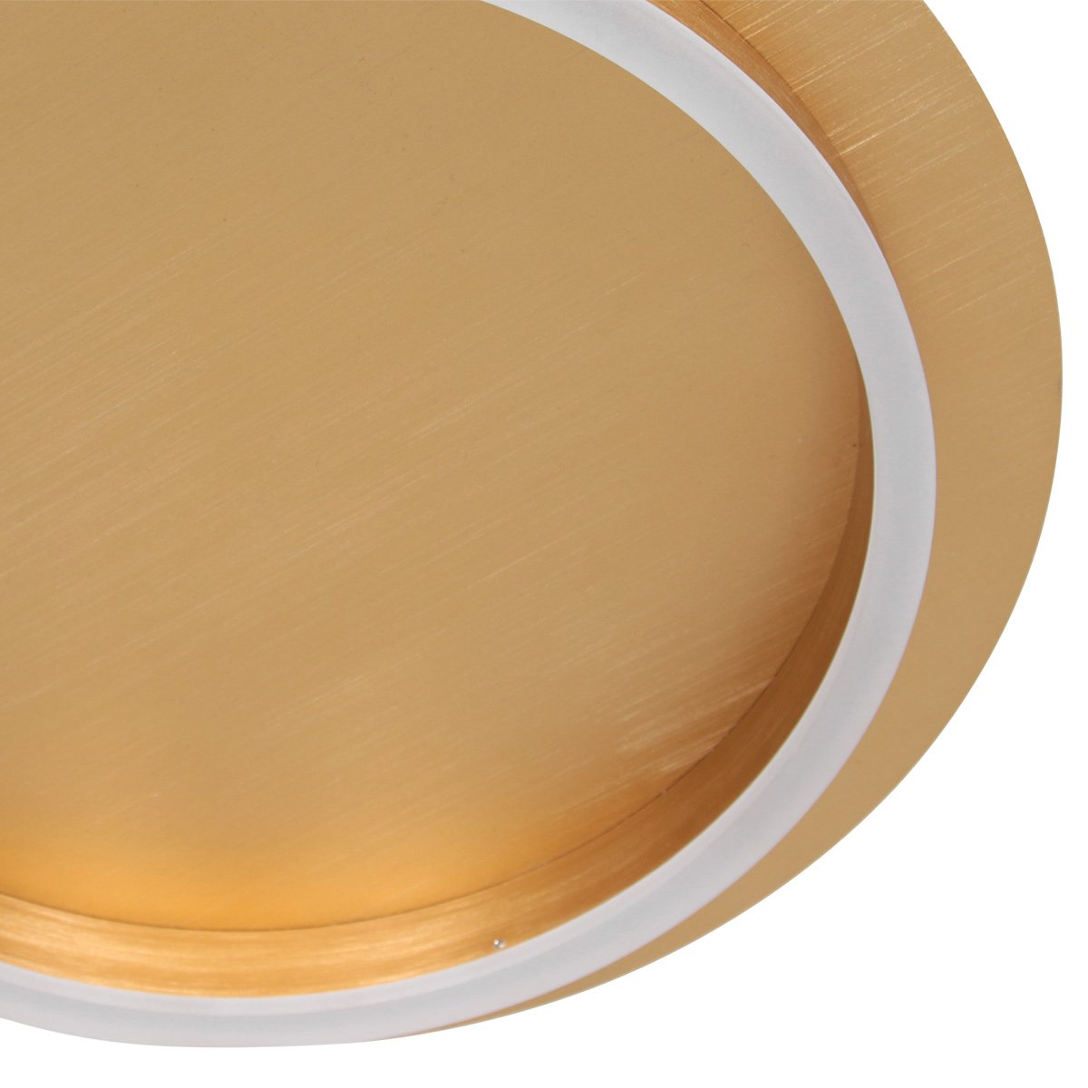 Plafonnieres Ringlux 3655GO gouden plafondlamp Ø32cm met geïntegreerde LED verlichting van Steinhauer