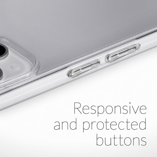My Style Protective Flex Doorzichtig Telefoonhoesje geschikt voor Samsung Galaxy S10 Hoesje Flexibel TPU Backcover Shockproof - Transparant