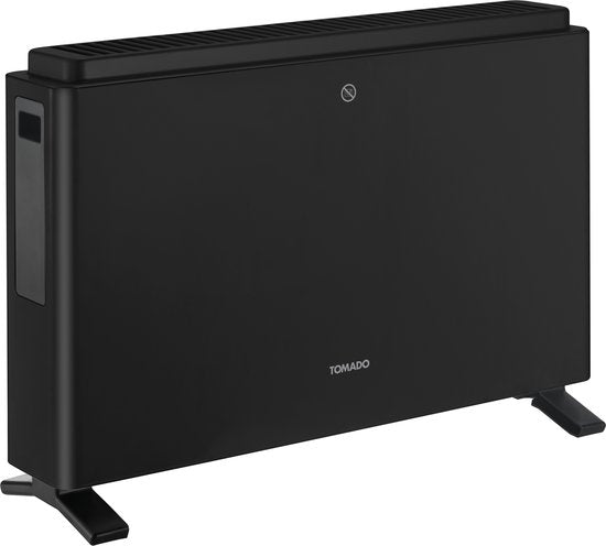 Tomado THC2003B - Elektrische kachel - Convectorkachel - 24m² - 2000 watt - Zwart