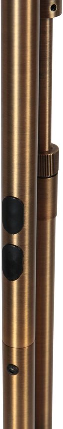 Steinhauer Exclusive - vloerlamp - Soleil2 - brons - kunststof metaal - Ø 32cm - LED - 4386BR