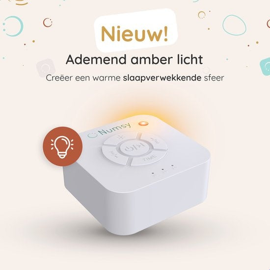 Numsy Original 3 White Noise Machine Baby - Witte Ruis Apparaat