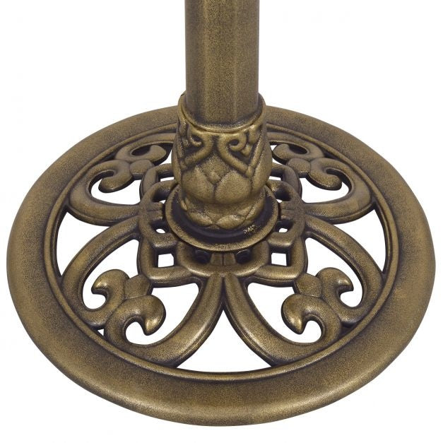 Coast Vogelbad - Vogelvoederhuisje - 76 cm Hoog - Brons