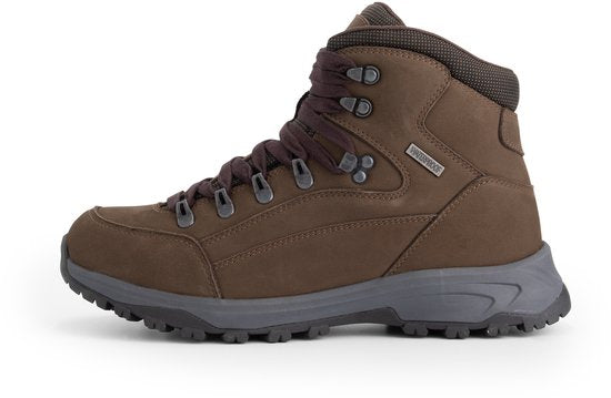 Travelin' Glesborg Heren - Halfhoge wandelschoenen - Waterdicht - Bruin - Maat 44