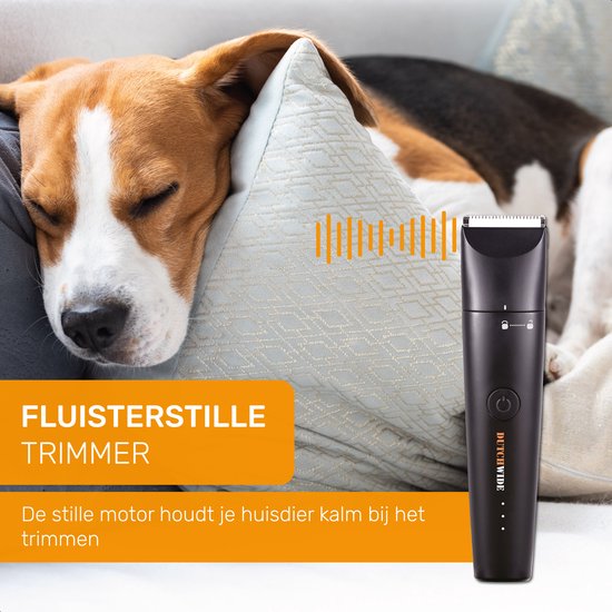 Dutchwide Honden Katten tondeuse - Voor dikke vacht - Draadloos - Trimmer
