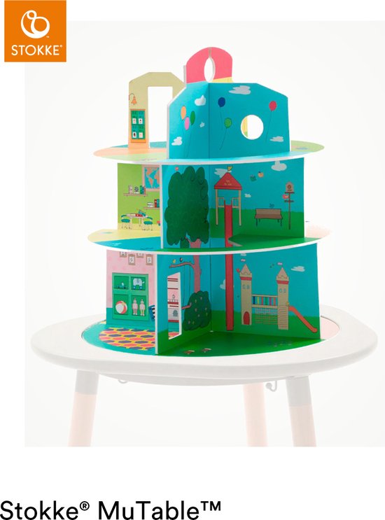Stokke® MuTable™ Scenarios House - Poppen houten speelhuis