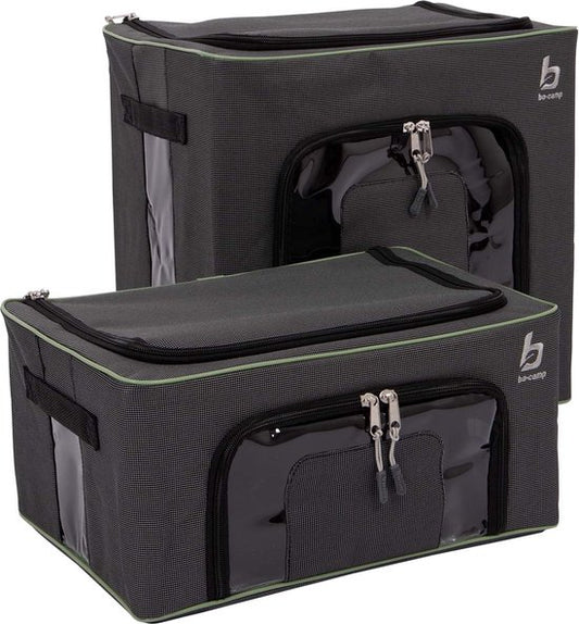 Bo-Camp - Opbergbox - Opvouwbaar - 2 Stuks - 2 Maten