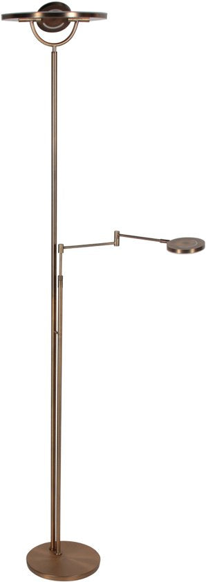 Steinhauer Exclusive - vloerlamp - Soleil2 - brons - kunststof metaal - Ø 32cm - LED - 4386BR