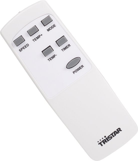 Tristar Mobiele Airco - 3-in-1 - Ontvochtiger - 7000 BTU - 25 m² - Wit