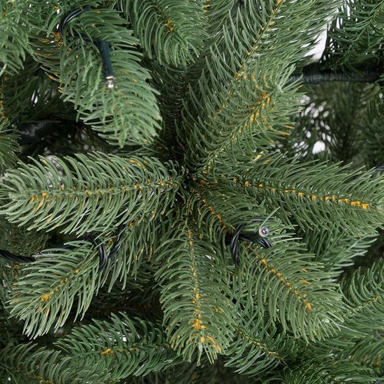 Casaria Kunstkerstboom – 140cm Kerstverlichting 100 LEDS - Groen