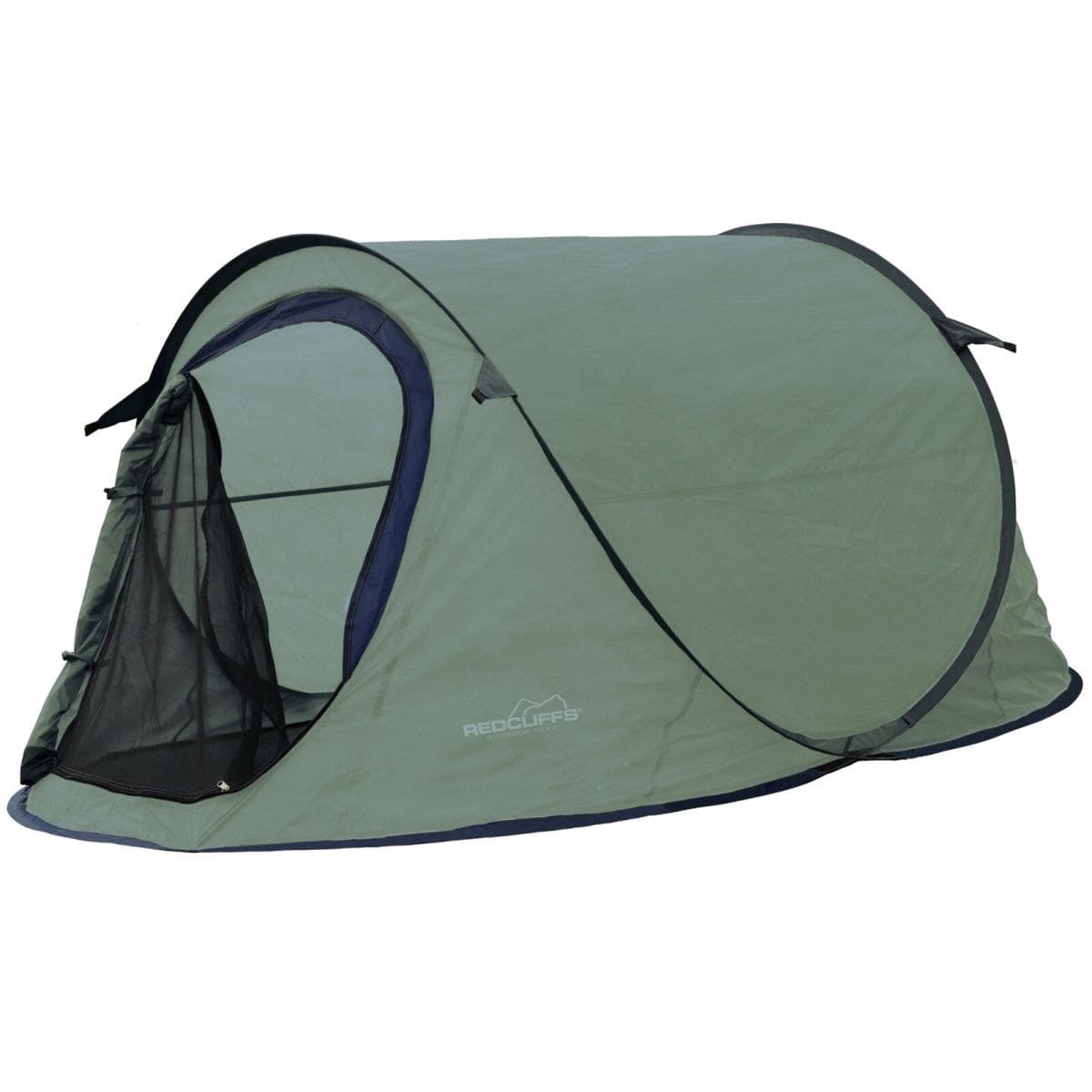 Redcliffs | Pop-up tent voor 2 personen - 220 x 120 x 95cm - Kaki
