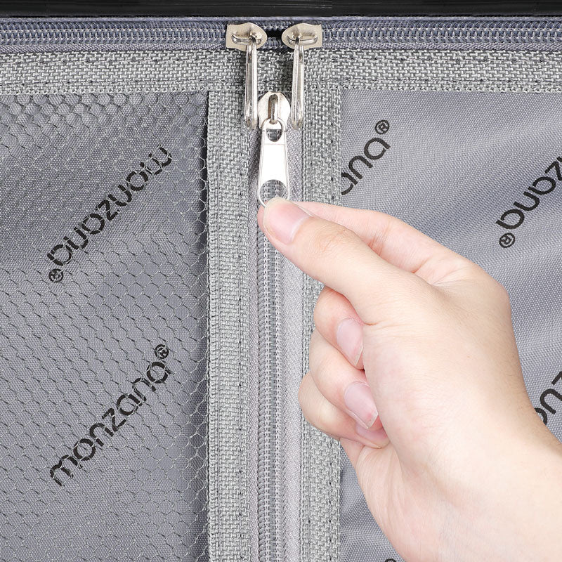 Monzana Exopack Hardcase Koffer - 53x37x21 cm - Blauw