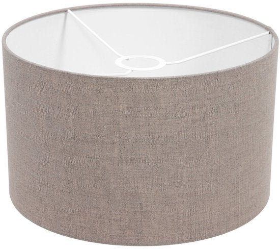 Vloerlamp Bella 3879ST in staalkleur met grijze velours kap, uitklapbaar, van metaal en textiel, hoogte 154 cm, diameter kap 30 cm - Mexlite