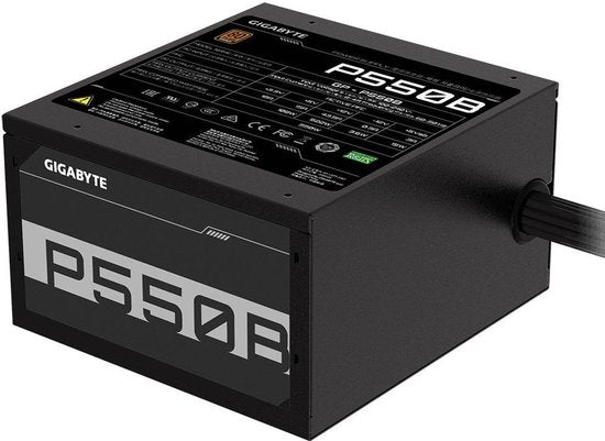 Gigabyte P550B 550W Pc-Voeding Met 80 Plus Energie-Efficiëntie