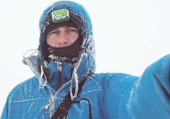 Balaclava - ski/snowboard gezichtsmasker - nekwarmer uniseks zwart