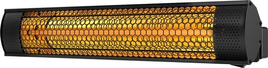 Auronic Terrasverwarmer - Infrarood - Heater - Elektrisch - 2000W - Zwart