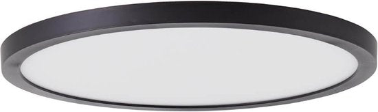 Brilliant Tuco - Plafondlamp - LED 16W - 3000K - Zwart/Wit