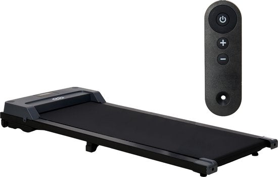 Infinity Goods Loopband Voor Thuis - Met Bluetooth - 1-6 km/u - 120 x 53 x 12 cm - Antraciet