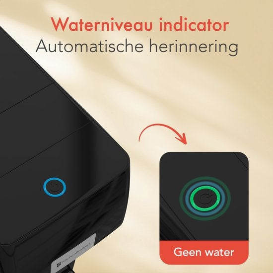 KitchenBrothers Heetwaterdispenser - 100℃ - 250 ml - 2.5L - Zwart
