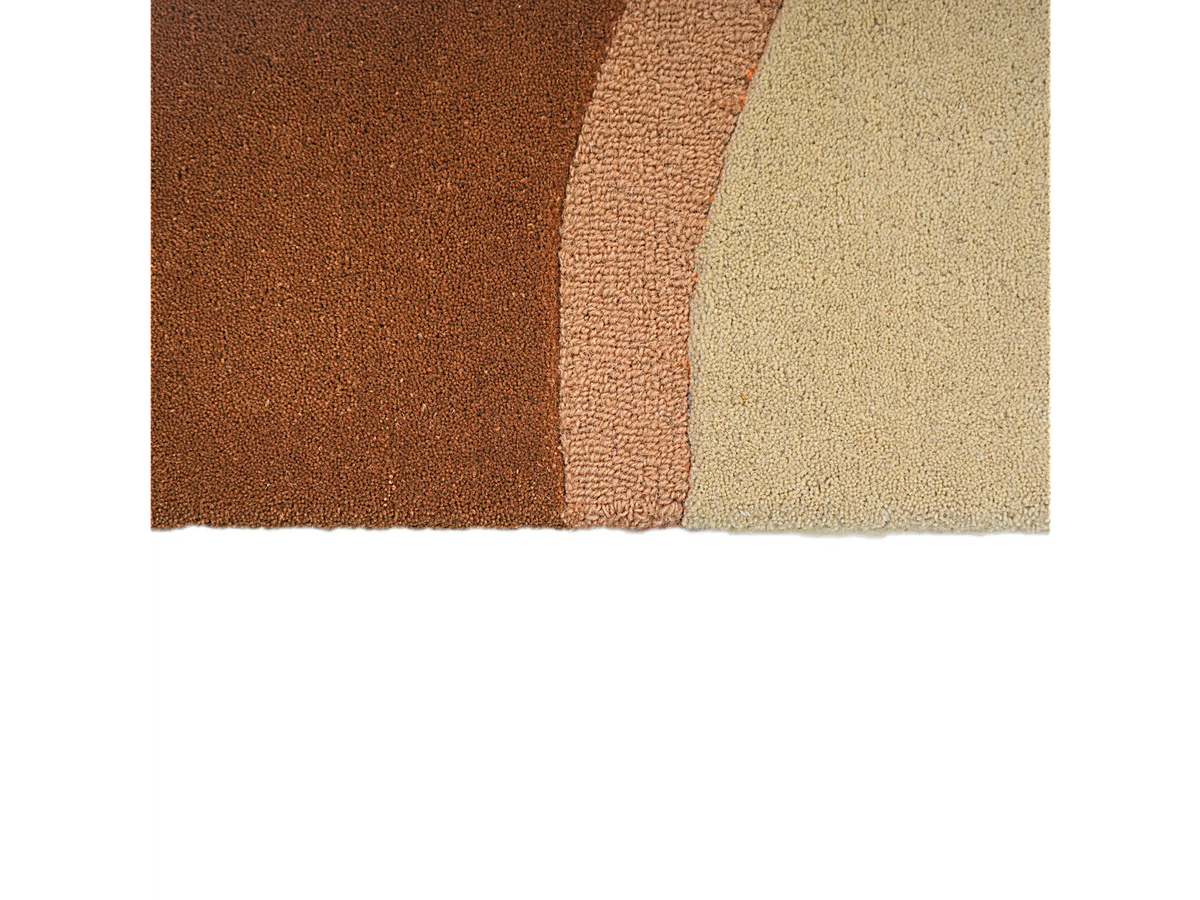 Brinker by FonQ Desert Wollen Vloerkleed 200 x 290 cm – Ochre Pink