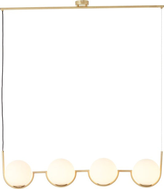 Brilliant Hanglamp Glint - 4 Lampen - 120 x 107 x 18 cm