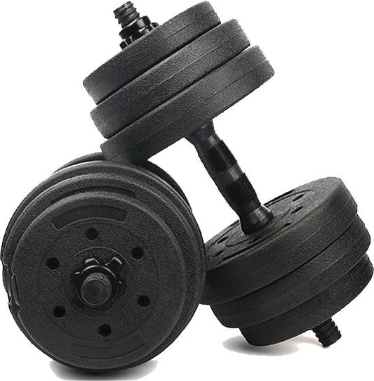 Fitby Dumbbells 20 KG - Dumbbell - Gewichten Set - Verstelbare Dumbells - Halterset - Dumbbell Set