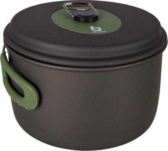 Bo-Camp - Pannenset - Explorer - 3-Delig - Hard anodized - Aluminium
