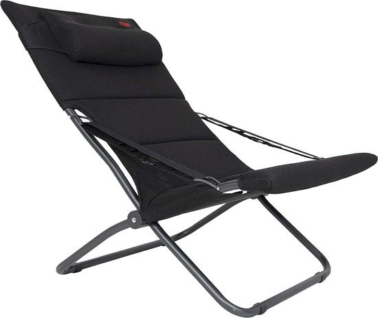 Crespo - Loungestoel - AP/263 - Air-Deluxe - Zwart