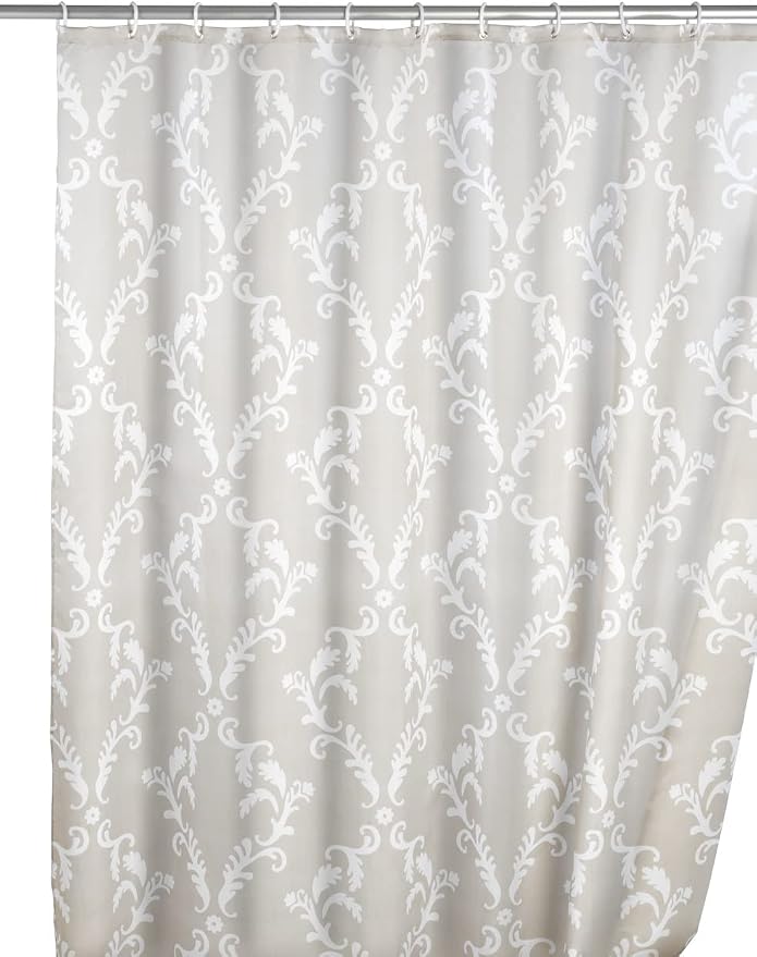 Wenko Baroque Douchegordijn Blauw - 180 x 200 cm - Anti-Schimmel