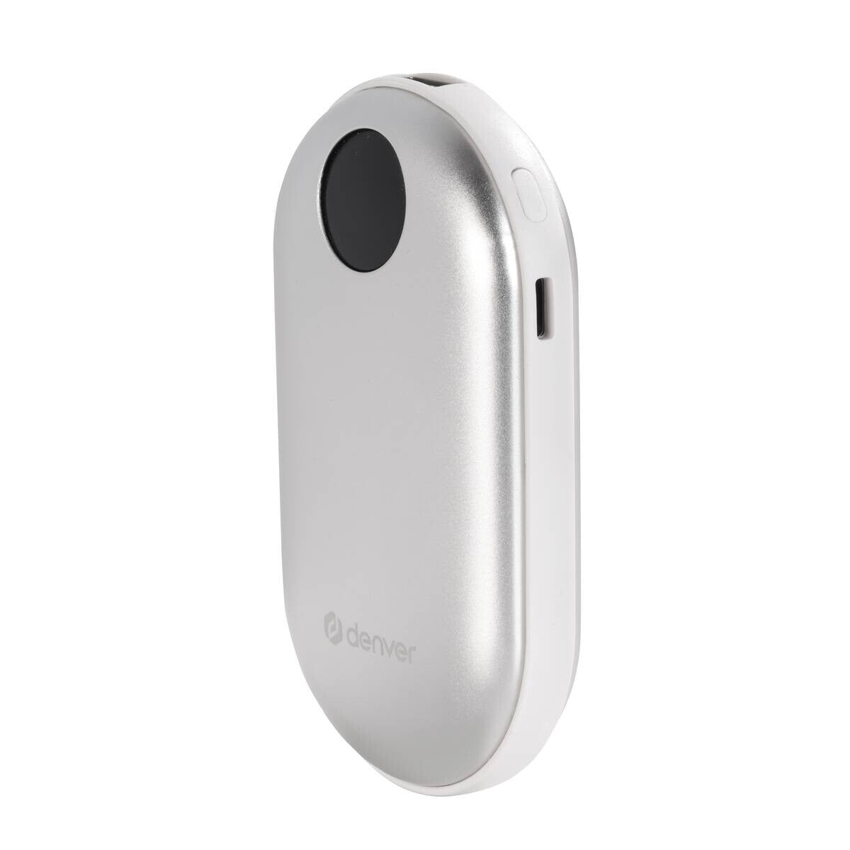 Denver Powerbank met Handwarmer 2-in-1 PBH-4003S - Zilver - 4000mAh