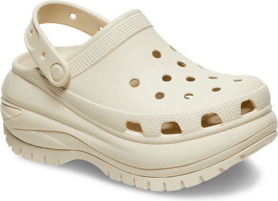 Crocs Mega Crush Clog Unisex – Beige – Maat 39-40 (EU)