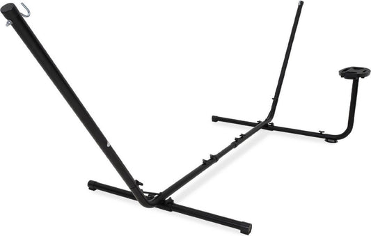 Hangmat Standaard 2 Persoons met Bekerhouder - Verstelbaar - Weerbestendig – tot 205 kg – Incl. Draagtas