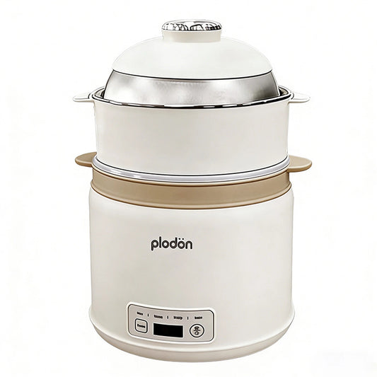Plodon Multi-Cooker met Stoommand - One Touch Bediening - 2,3 L - Antiaanbak