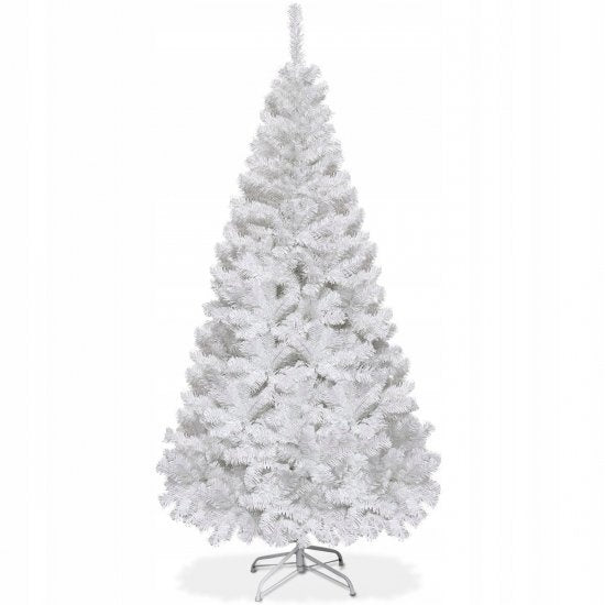 Coast Kunstkerstboom - Met standaard - PVC - Metaal - 210 cm - Wit