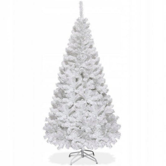 Coast Kunstkerstboom - Met standaard - PVC - Metaal - 210 cm - Wit
