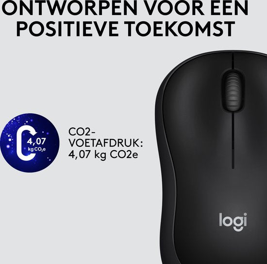 Logitech M220 Silent - Draadloze Muis - USB Nano Ontvanger - Grijs