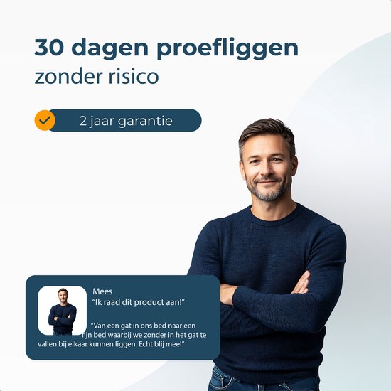 Alyze Matraswig de Luxe - Matrasbinder - Liefdesbrug met Band