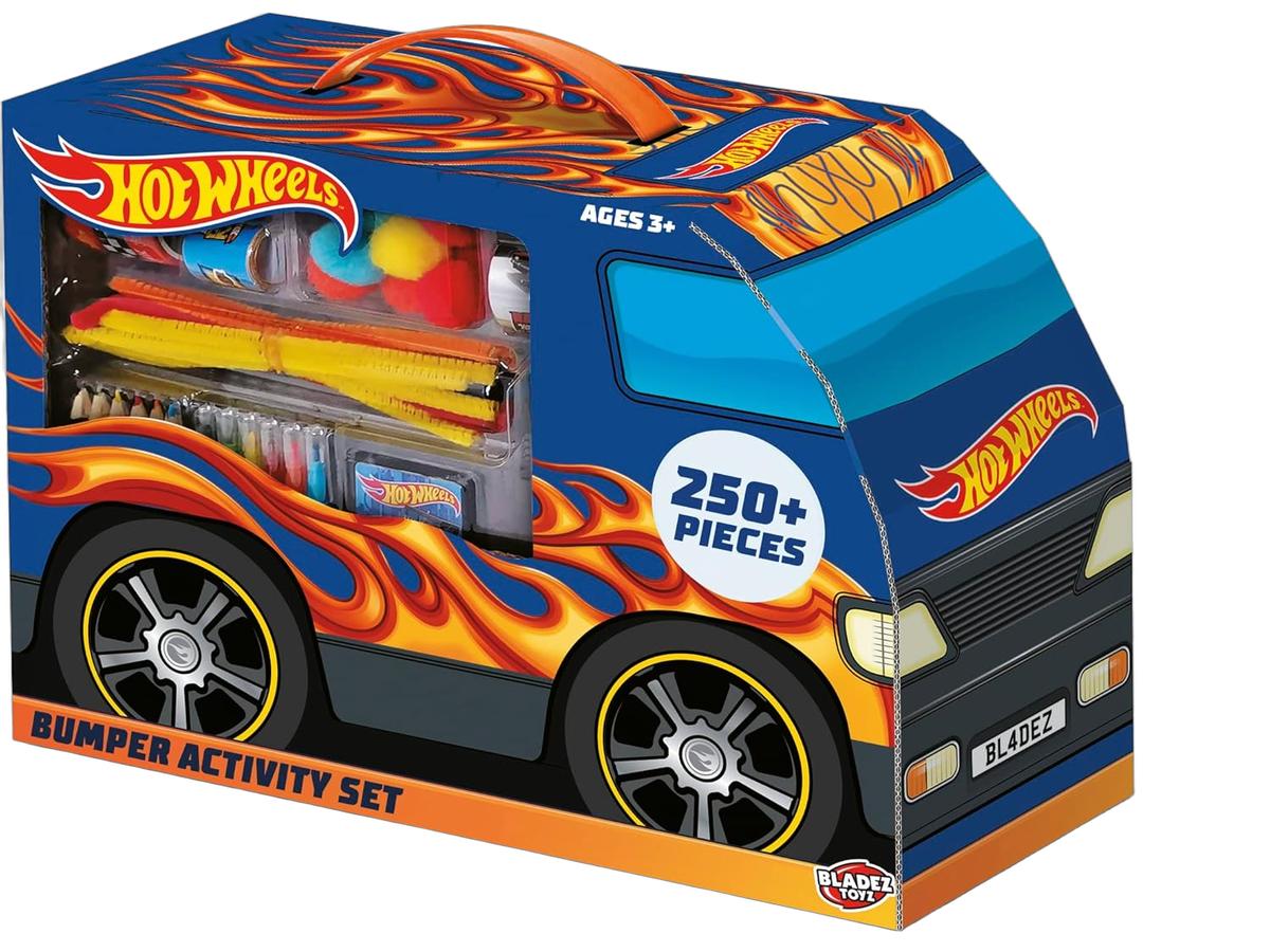 Mondo Hot Wheels Bumper Knutselset - Creatief Ontwerp - Campermodel 40 x 18 x 27 cm