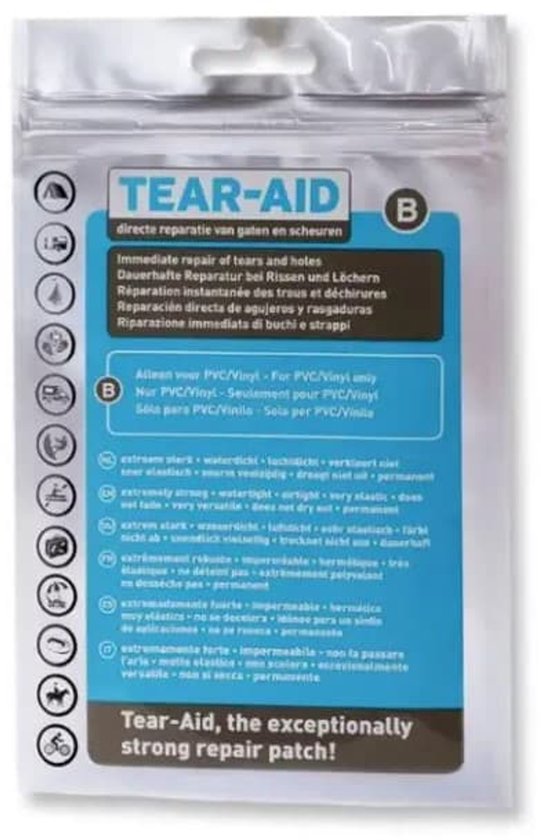 Tear-Aid - Reparatiemiddel - Type B - standaard set