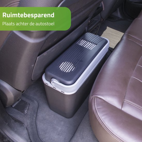 Bo-Camp - Autokoelbox - Arctic - Grijs - Polyethyleen - 12 Volt - 12 Liter