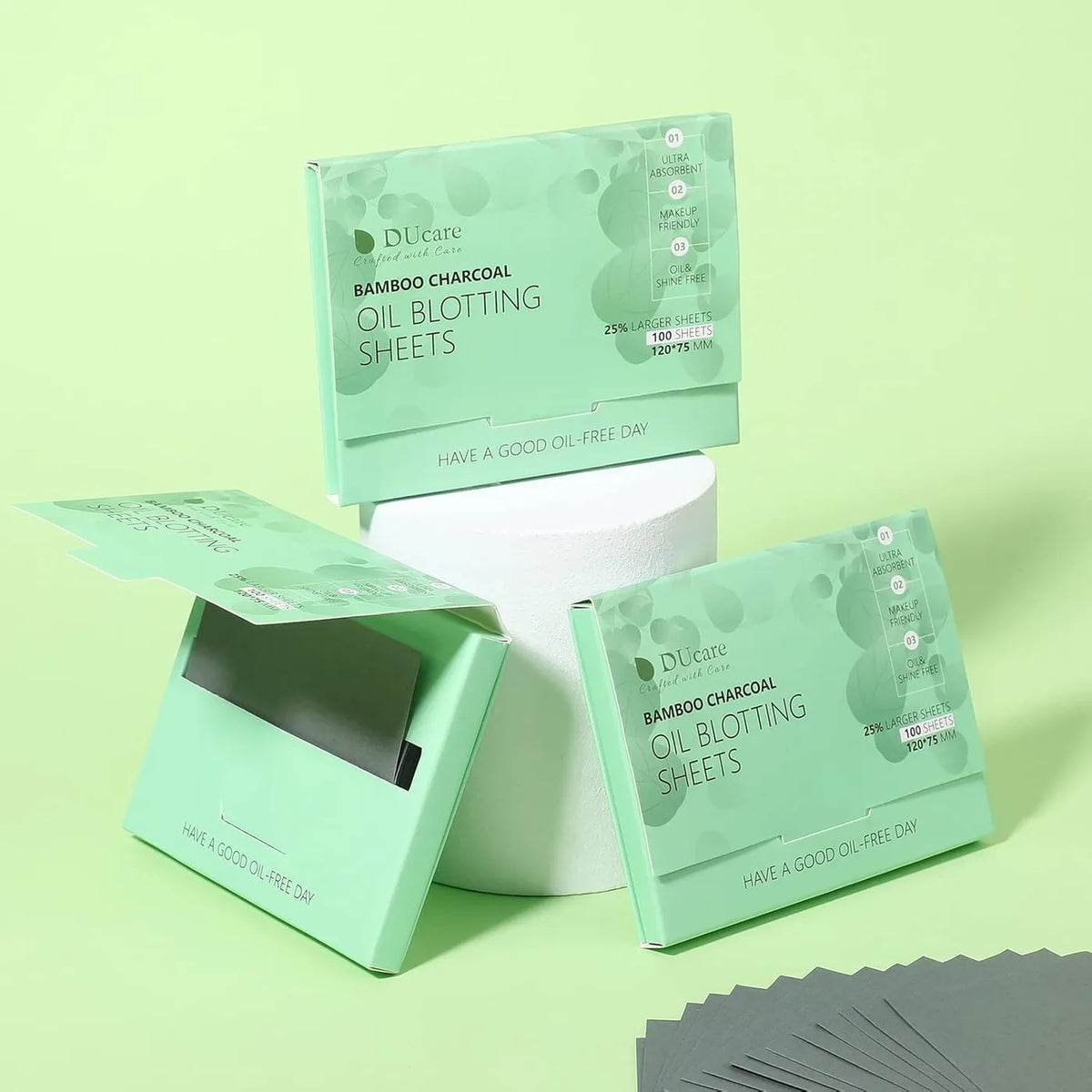 DUcare Oil Blotting Sheets voor Gezicht - 100 Stuks