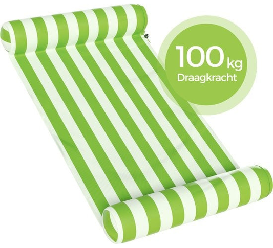 Waterhangmat voor Zwembad – Opblaasbare Lounge Float – Zomer Luchtmatras – Travelly