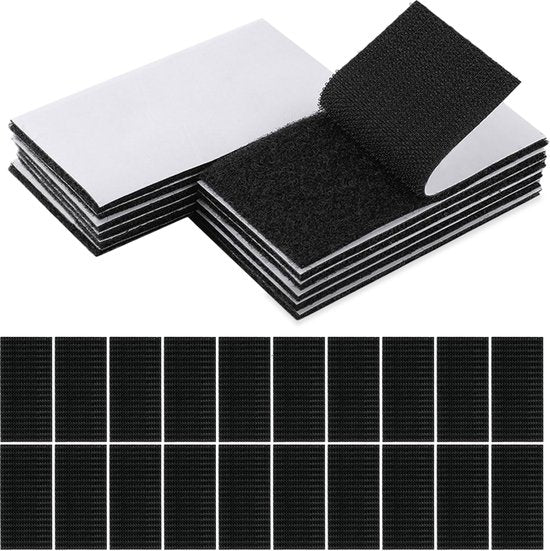 Luft Klittenband Naaibaar - 10 stuks - 5x10cm - Velcro - Klittenband - Tape